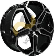 Khomen Wheels KHW1909 7.5x19 5x114,3 ET35 Dia60.1 Black-FP