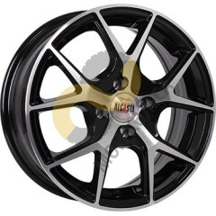 Alcasta M52 6x15 5x100  ET38 Dia57.1 BKF ()