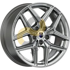 КиК Юнион 7x17 5x110  ET35 Dia65.1 Дарк платинум 