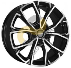 Khomen Wheels KHW1907 7.5x19 5x114,3 ET45 Dia66.1 Black-FP