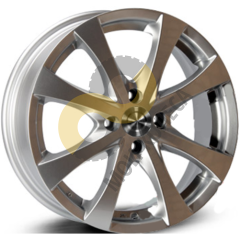 Replica H Ki52 GR 6x15 4x100  ET46 Dia54.1 Silver ()
