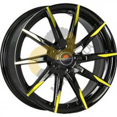 Yokatta Model-32 7x17 5x112 ET43 Dia57.1 BK+Y