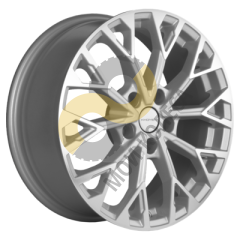 Khomen Wheels KHW1718 7x17 5x114,3 ET46 Dia67.1 F-Silver-FP