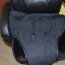 Накидка на переднее сиденье мутон (PREMIUM, черная)