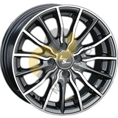 LS Wheels LS277 6.5x15 5x112  ET45 Dia57.1 GMF ()