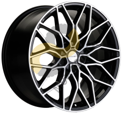 Khomen Wheels KHW1813 7x18 5x114,3 ET40 Dia64.1 Black-FP