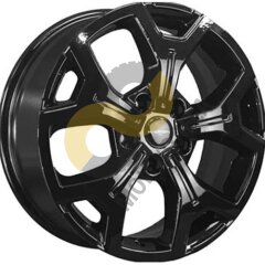 Khomen Wheels KHW1710 6.5x17 5x120  ET60 Dia65.1 Black 