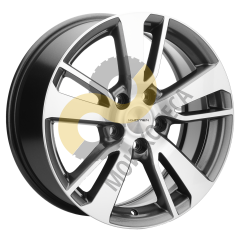 Khomen Wheels KHW1704 7x17 5x114,3  ET39 Dia60.1 Gray-FP ()