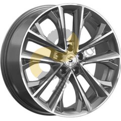 Skad КР012 7x18 5x108 ET33 Dia60.1 Diamond Gloss Graphite