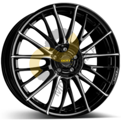 DOTZ Rapier 7x16 4x108 ET25 Dia65.1 Black Polished