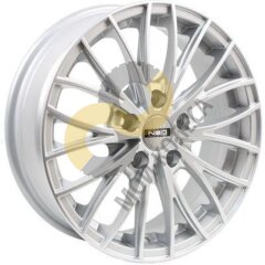 Tech Line 671 6.5x16 4x100 ET50 Dia60.1 Silver