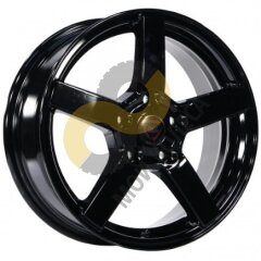 NZ R-02 6.5x16 5x108  ET50 Dia63.3 Black 