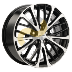 Khomen Wheels KHW1705 7x17 5x108  ET40 Dia60.1 Black-FP ()