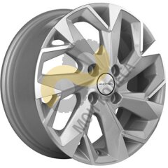 Khomen Wheels KHW1508 6x15 4x98  ET35 Dia58.6 F-Silver-FP 