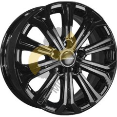 Khomen Wheels KHW1610 6.5x16 5x108  ET45 Dia60.1 Black 