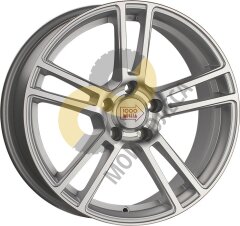 1000 Miglia MM1002 8x18 5x120  ET35 Dia72.6 Matt Silver Polished ()