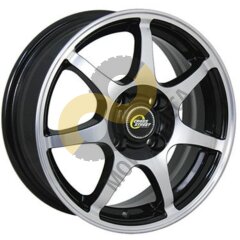 CrossStreet CR-15 6x15 4x100 ET46 Dia54.1 Black-FP
