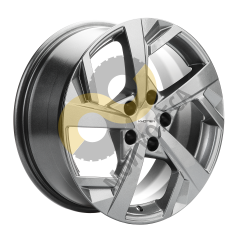 Khomen Wheels KHW1712 7x17 5x114,3  ET39 Dia60.1 G-Silver ()