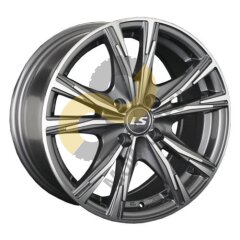 LS Wheels LS787 6.5x15 5x100 ET38 Dia73.1 GMF