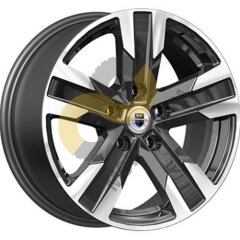 КиК Висмут 7x16 5x110  ET39 Dia65.1 алмаз черный 