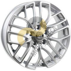 Tech Line 781 6.5x17 4x100  ET43 Dia60.1 Silver 