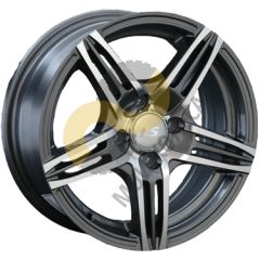 LS Wheels LS189 6.5x15 5x105  ET39 Dia56.6 GMF ()