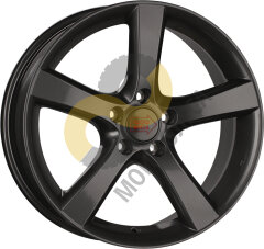 1000 Miglia MM1001 8x18 5x112  ET35 Dia66.6 Dark Anthracite High Gloss ()