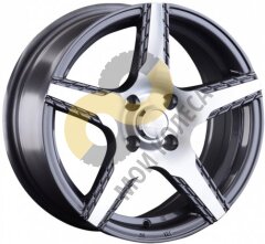 LS Wheels LS888 6.5x15 4x100  ET40 Dia60.1 GMF ()