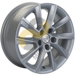 Khomen Wheels KHW1604 6x16 5x100 ET38 Dia57.1 F-Silver