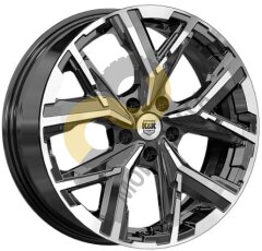КиК Айона 6.5x18 5x108 ET52 Dia60.1 алмаз черный