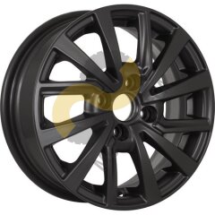 KDW KD1430 5.5x14 4x98 ET35 Dia58.6 Matt Black Painted