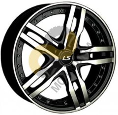 LS Wheels LS356 6x16 4x100  ET41 Dia60.1 BKF ()