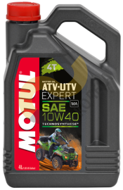 Моторное масло Motul ATV-UTV Expert 10W-40 полусинтетическое 4 л.