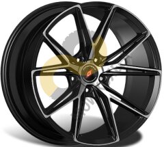 Inforged IFG49 8x18 5x114,3 ET37 Dia66.6 Black Machined