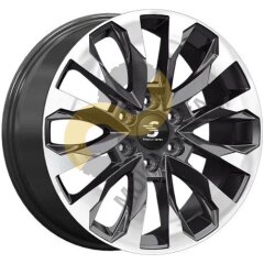 Skad КР007 8.0x20 6x139,7 ET42 Dia75.1 Diamond Black Gris