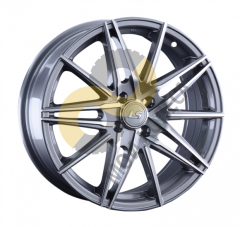 LS Wheels LS957 6.5x17 4x100  ET50 Dia60.1 GMF ()