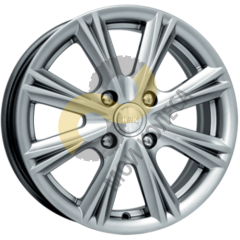 КиК Аттика 5.5x14 4x98 ET35 Dia58.5 Сильвер