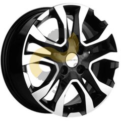 Khomen Wheels KHW1503  6x15 4x98  ET36 Dia58.6 Black-FP 