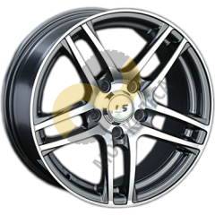 LS Wheels LS285 6.5x15 5x112  ET45 Dia57.1 GMF ()