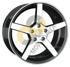 LS Wheels LS742 8.5x19 5x112  ET40 Dia66.6 BKF ()