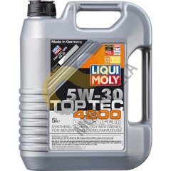 Моторное масло Liqui Moly Top Tec 4200 5W-30 синтетическое 5 л.