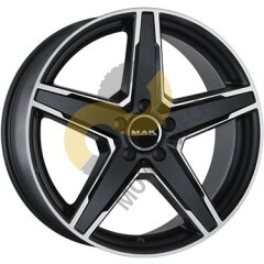 MAK Stern 9x18 5x112 ET35 Dia66.6 Ice Black