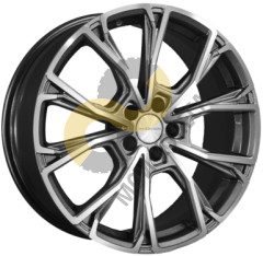 Khomen Wheels KHW1907 7.5x19 5x108 ET33 Dia60.1 Gray-FP