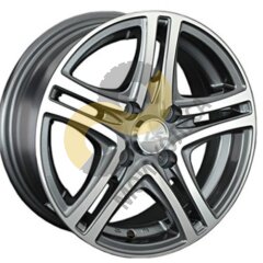 LS Wheels LS570 6.5x15 5x100  ET40 Dia73.1 GMF ()