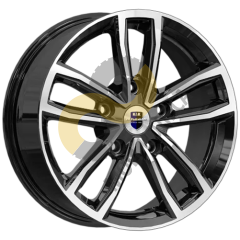КиК Каланг 6.5x17 5x108  ET33 Dia60.1 алмаз черный 