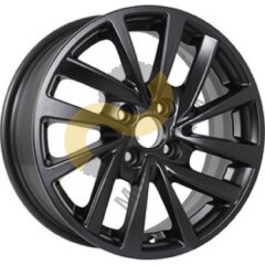 KDW KD1551 6x15 4x98 ET33 Dia58.6 Matt Black Painted