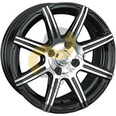 LS Wheels LS571 7x16 4x100  ET40 Dia73.1 BKF ()