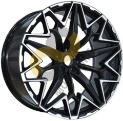 Khomen Wheels ZEUS 2202 10x22 5x112 5x112 ET30 Dia66.6 Black matt MR 