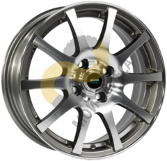 Megami MGM-2 6.0x15 4x100 ET48 Dia54.1 GMF