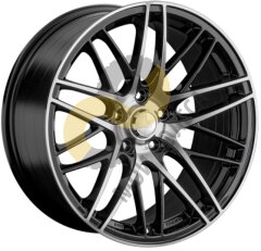 LS Wheels LS1338 8.5x18 5x114,3 ET35 Dia67.1 алмаз черный
